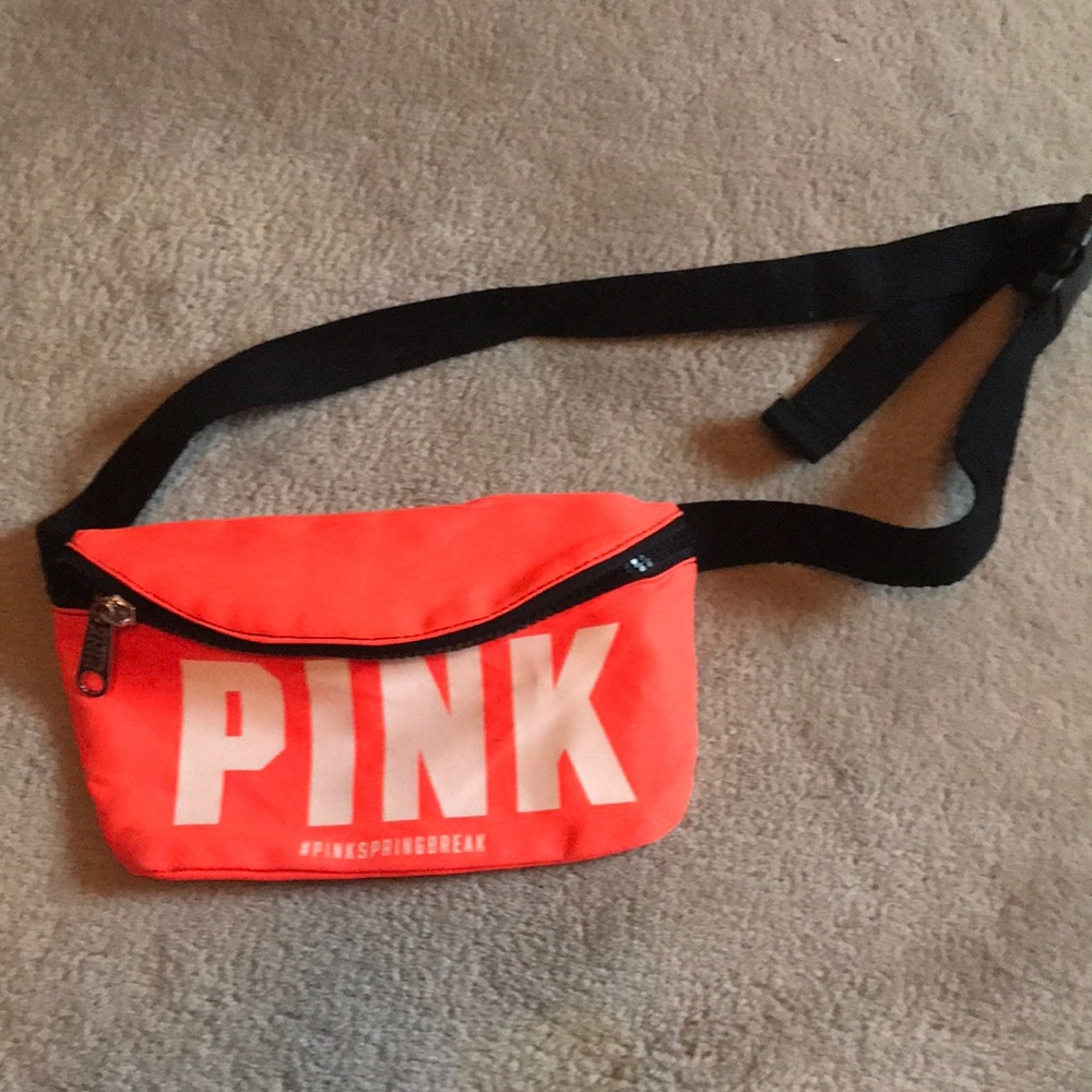 Pink spring break belt bag